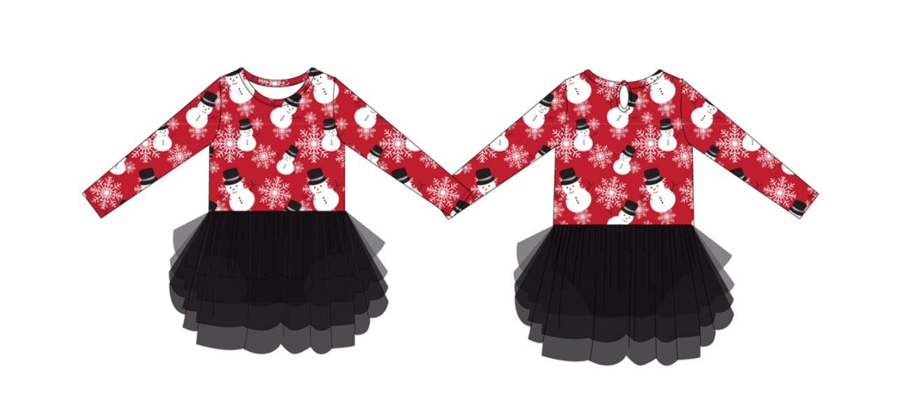 PREORDER - Snowfall Slumber Tutu Dress