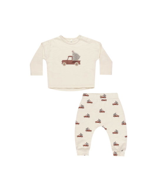 Rylee + Cru Long Sleeve Tee + Pant Set Trucks