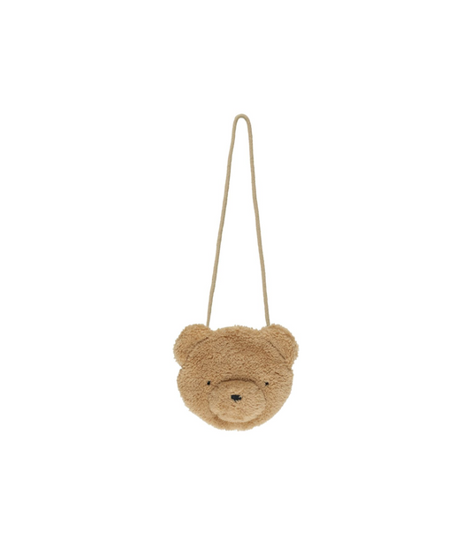 Rylee + Cru Bear Purse Gold