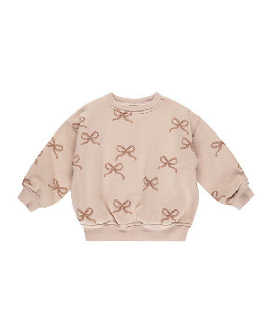 Rylee + Cru Relaxed Sweatshirt Bows