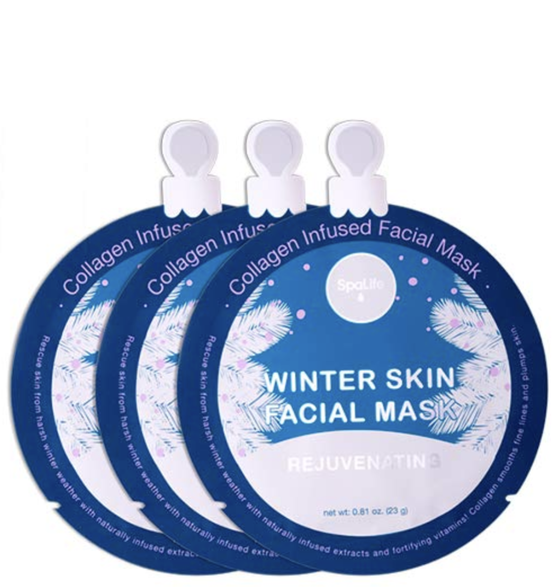 My Spa Life Winter Skin Soothing Facial Mask Rejuvenating 