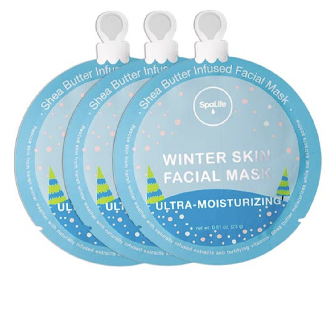 My Spa Life Winter Skin Soothing Facial Mask Ultra Moisturizing 