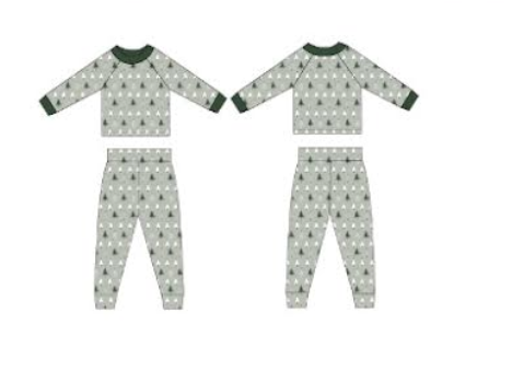 PREORDER-Winter Wonderland Elf Doll Pajamas