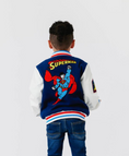 Load image into Gallery viewer, Superman-Boys-Bomber-Jacket
