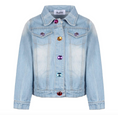 Load image into Gallery viewer, Crystal Rain Denim Jacket
