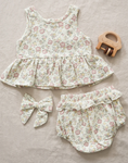 Load image into Gallery viewer, Sleeveless Peplum Set || Bloom
