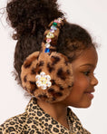 Load image into Gallery viewer, Young girl wearing Super Smalls Jungle Jeweled Ear Muffs 
