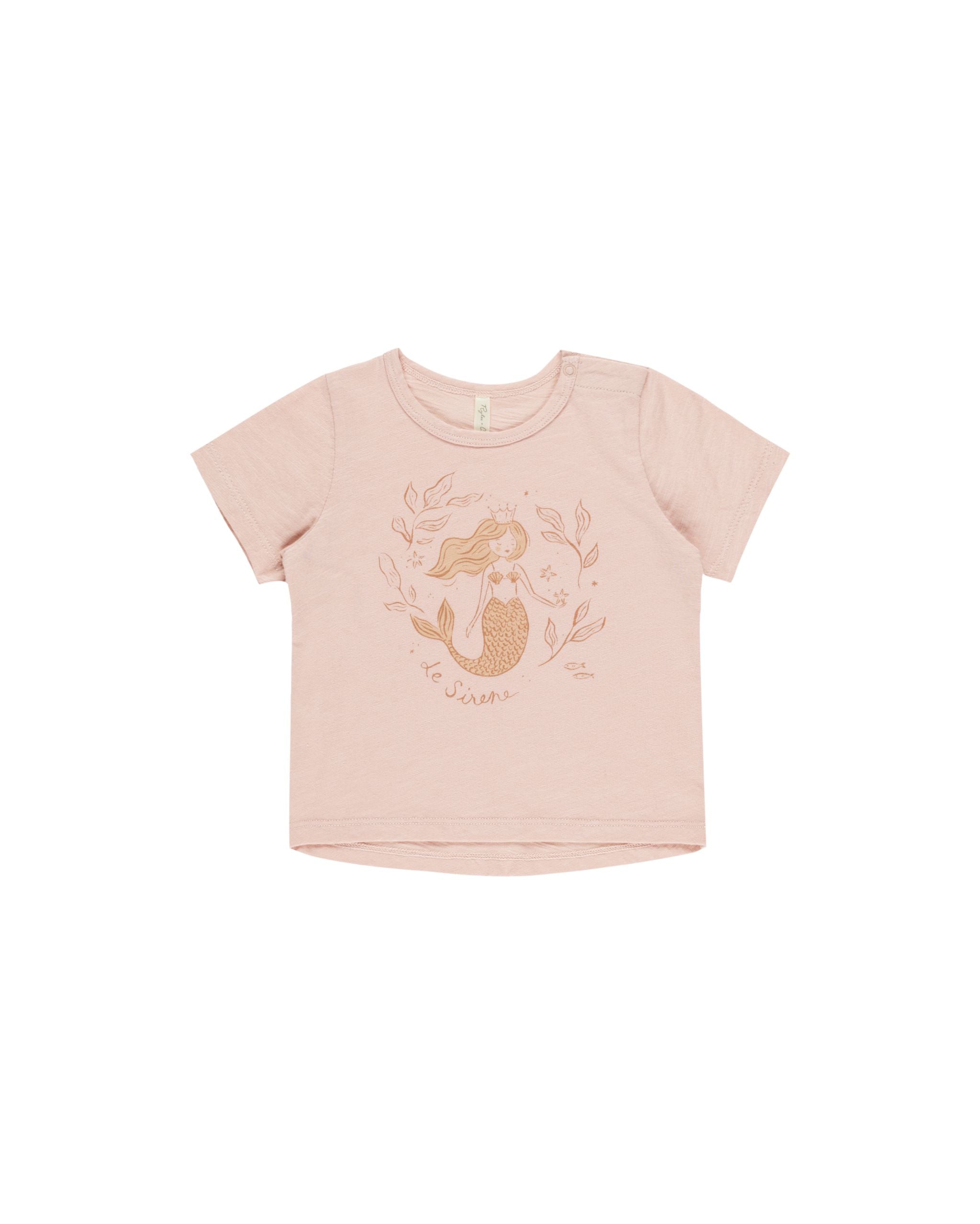 Rylee & Cru Basic Tee || Mermaid