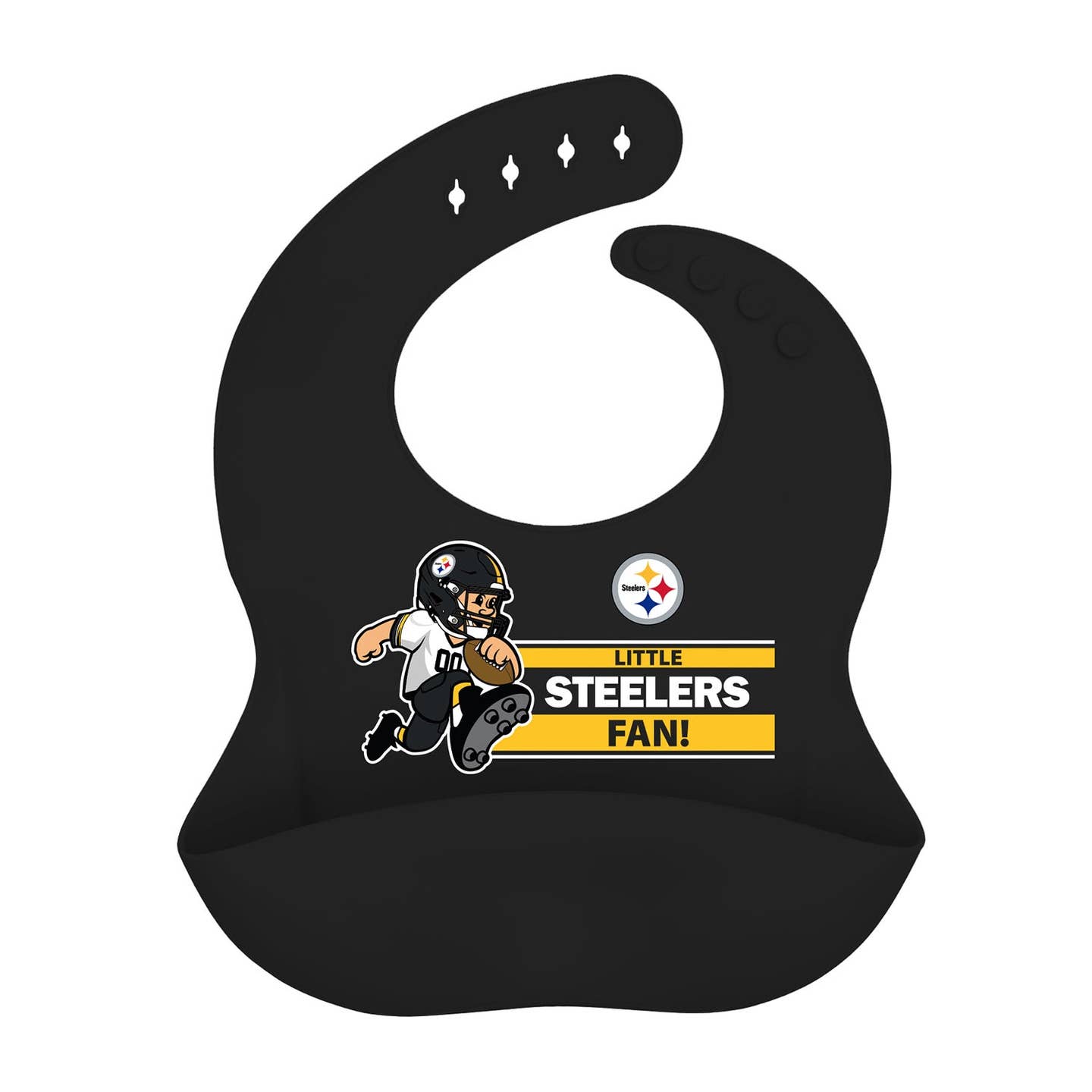 Pittsburgh Steelers Silicone Bib