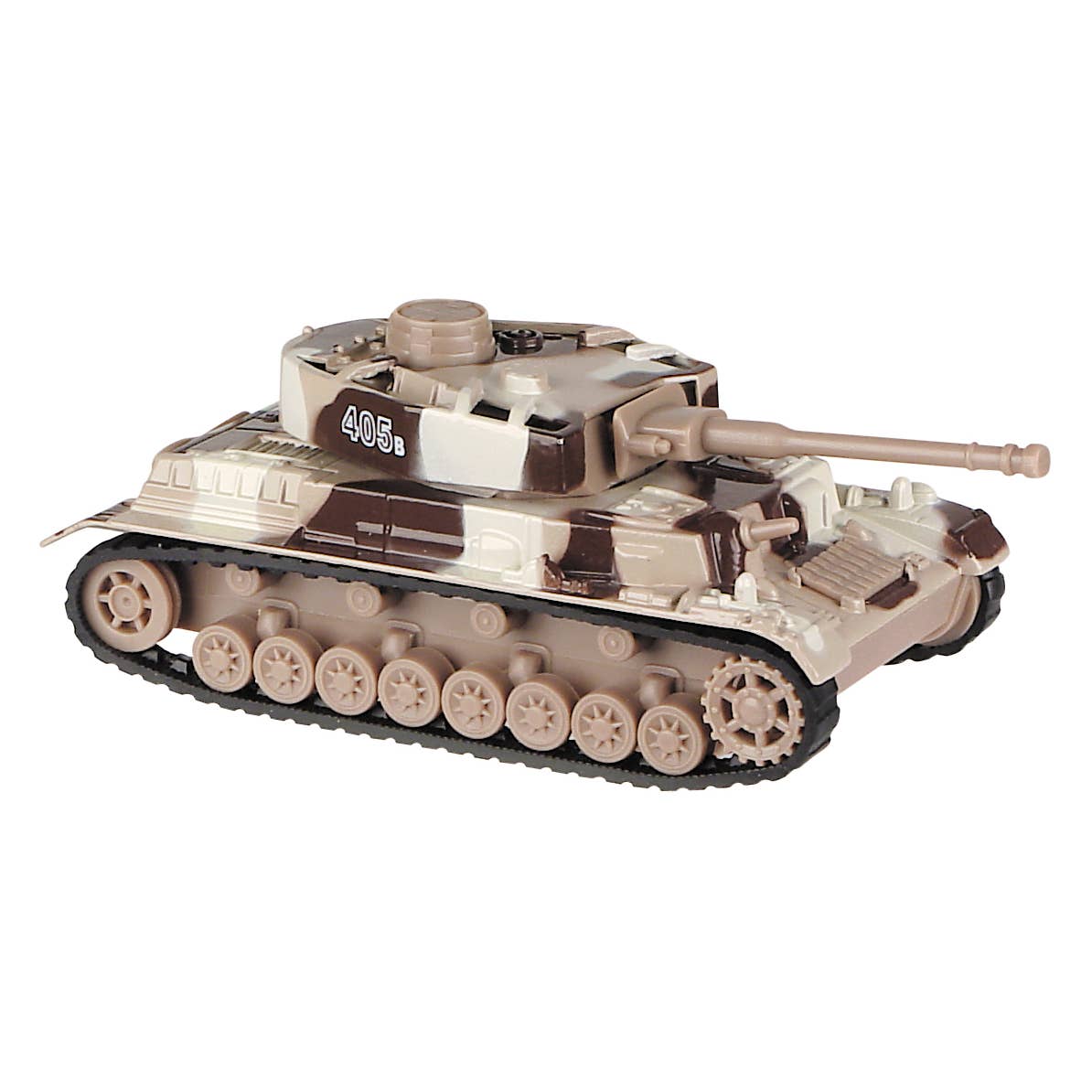 Pull Back Army Tanks, Assorted, 4-1/2" Brown