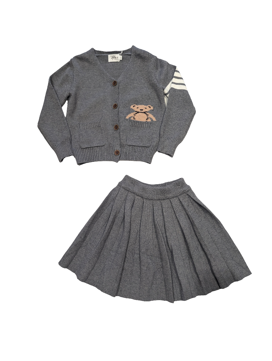 Varsity Bear Knit Set (Sold Separately)