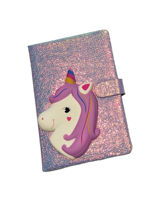 Unicorn Squishy Notebook