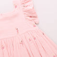 Load image into Gallery viewer, Pink Chicken Girls Elsie Dress - Ballerina Embroidery Details
