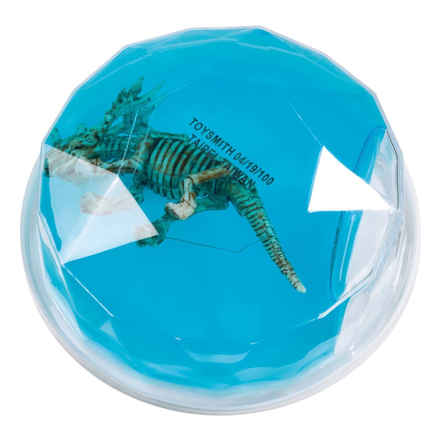 Toysmith Dinosaur Fossil Putty, Reusable, Tactile, 3.5" Container Blue