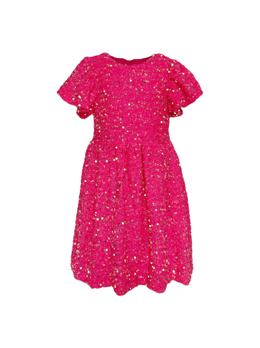 Margot Sequin Velour Dress