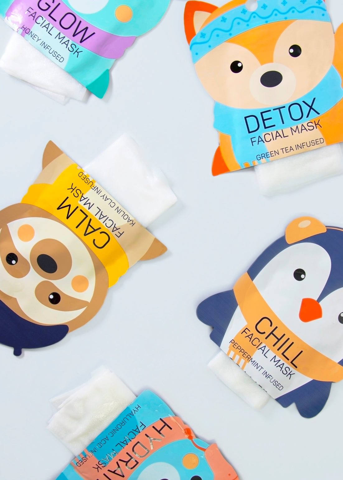 My Spa Life Holiday Snow Buddies Assorted Facial Mask