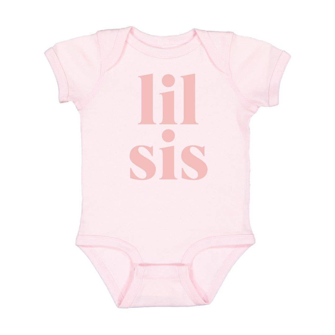 Sweet Wink Lil Sis Short Sleeve Bodysuit - Pregnancy Announcement