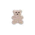 Load image into Gallery viewer, Becco Bears Gummy Bear Rhinestone Patch (Silver)
