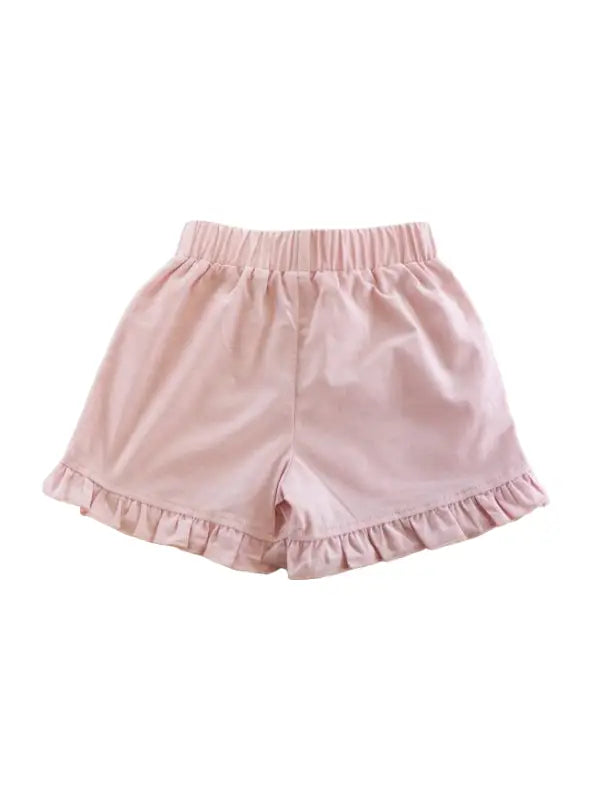 Ruffle Hem Shorts