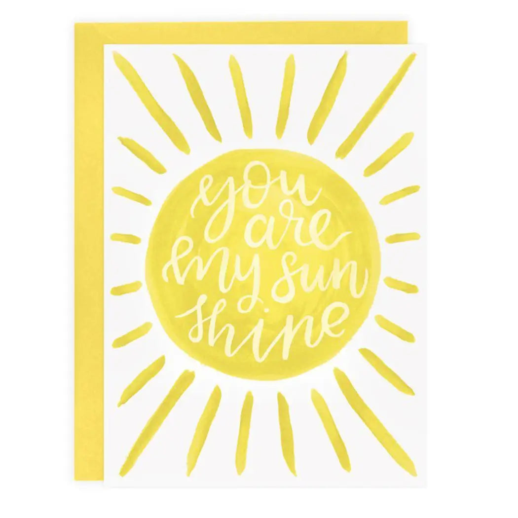 You Are My Sunshine Greeting Card