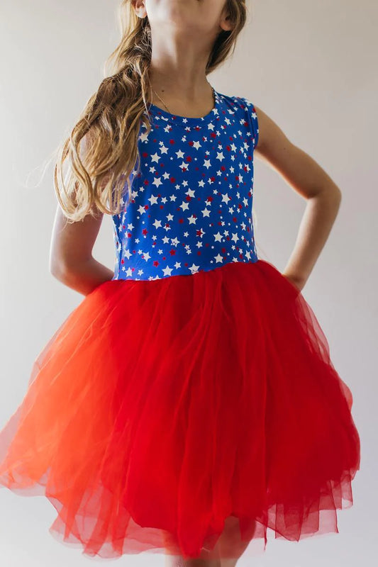 Star Bright Tank Tutu Dress