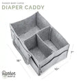 Load image into Gallery viewer, Grey Diaper Caddy
