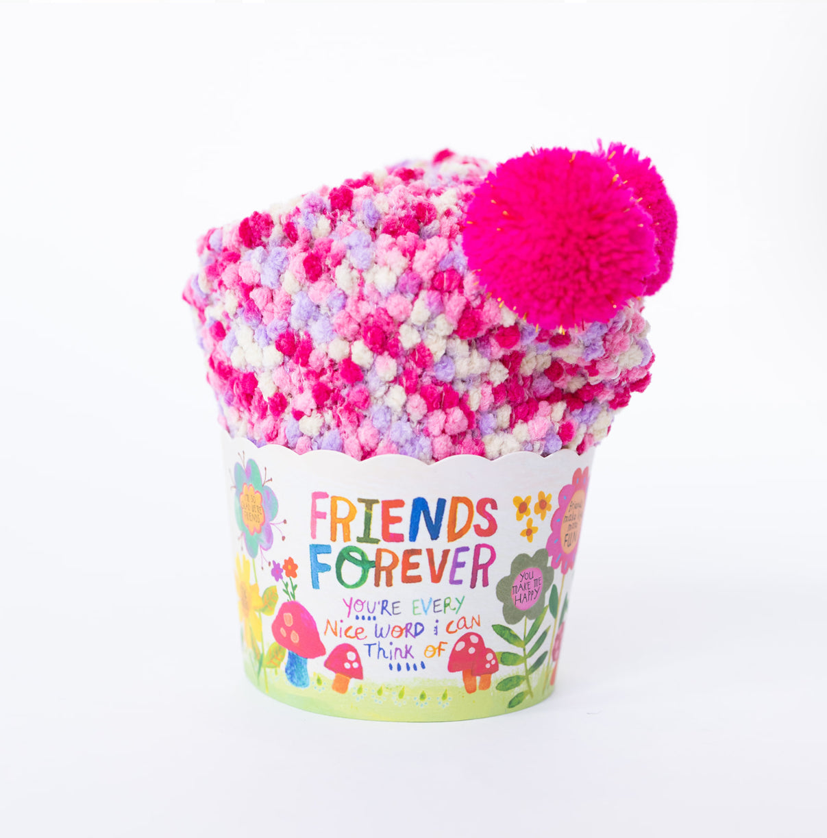 Friends Forever Cupcake Socks