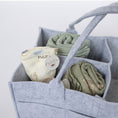 Load image into Gallery viewer, Grey Diaper Caddy
