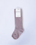 Load image into Gallery viewer, Cable Knit Knee High Socks
