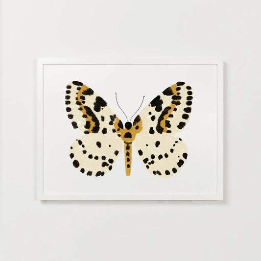 Yellow Butterfly Art Print