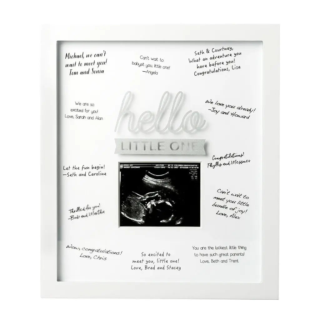 “Hello Little One” Signature Guestbook Photo Frame