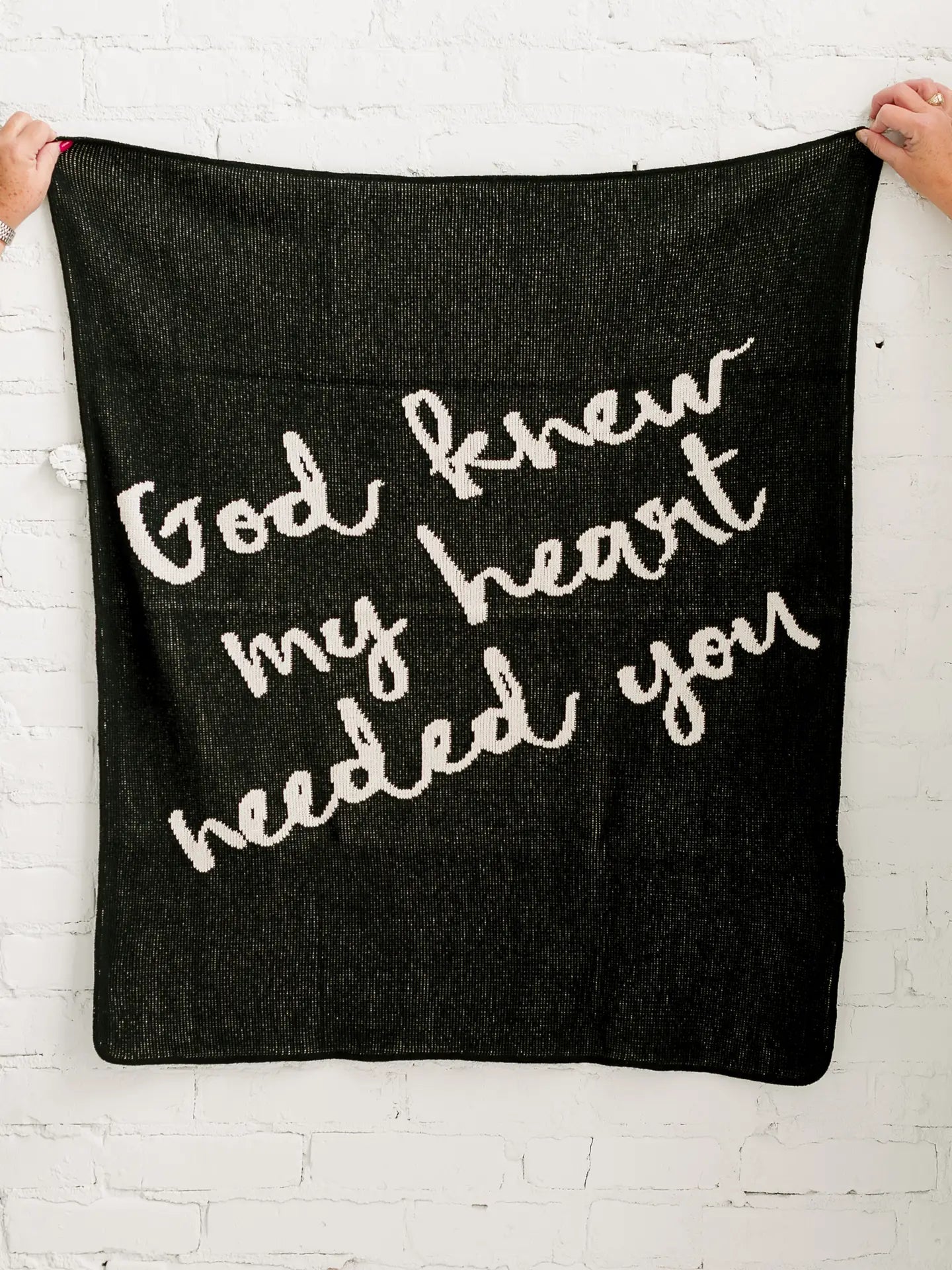 God Knew My Heart Needed You Throw