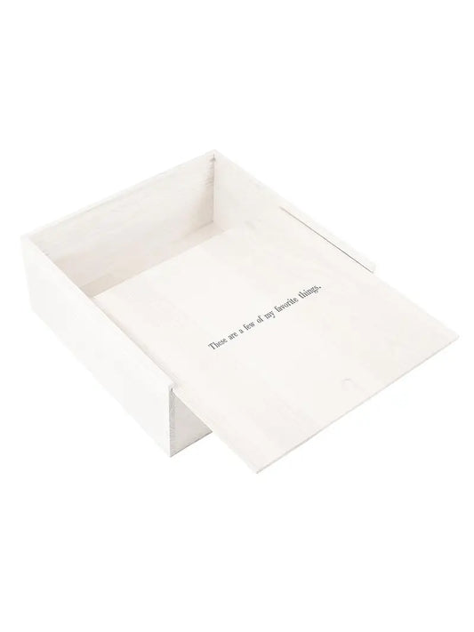 Favorite Things Keepsake Box