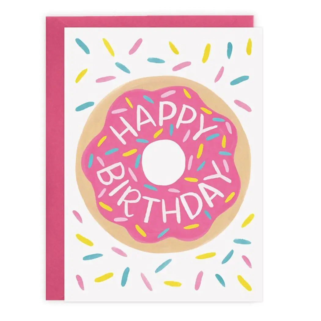 Donut Birthday Card