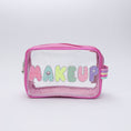 Load image into Gallery viewer, “Makeup” Clear Pouch
