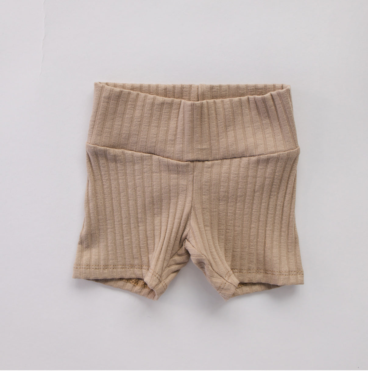 Wide Ribbed Bike Shorts