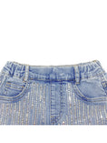 Load image into Gallery viewer, Silver Stone Denim Skort
