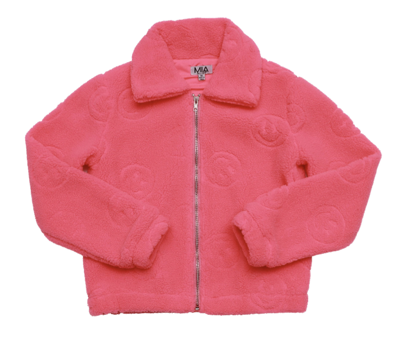 Smiley Sherpa Jacket