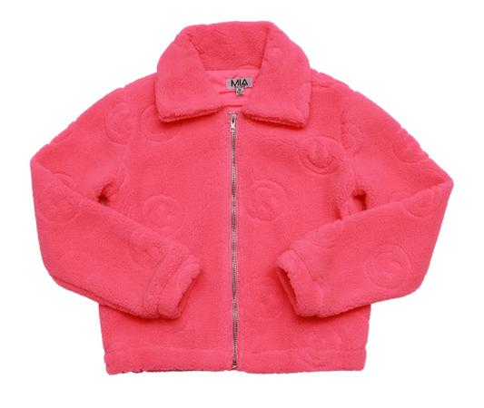 Smiley Sherpa Jacket