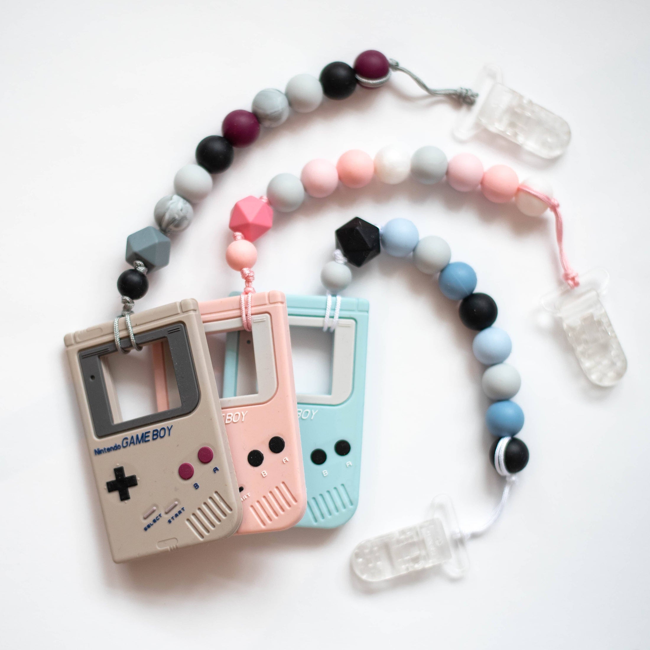 Gameboy Teething Clip